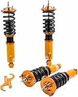 Amazon.co.jp: maXpeedingrods 車高調セット for 日産370Z/Z34